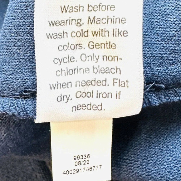 NWT CROFT & BARROW Women Button Down Round Neck Blue Business Jacket Plus Sz 3X - Picture 11 of 11